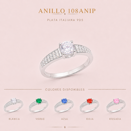108ANIP ANILLO PLATA