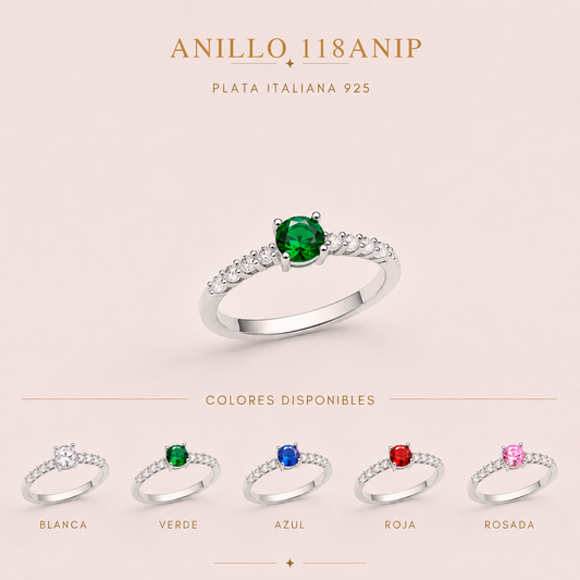 118ANIP ANILLO PLATA