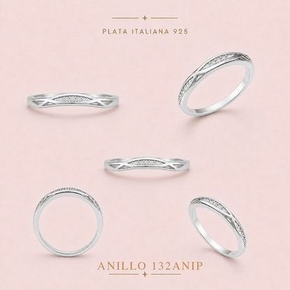 132ANIP ANILLO PLATA