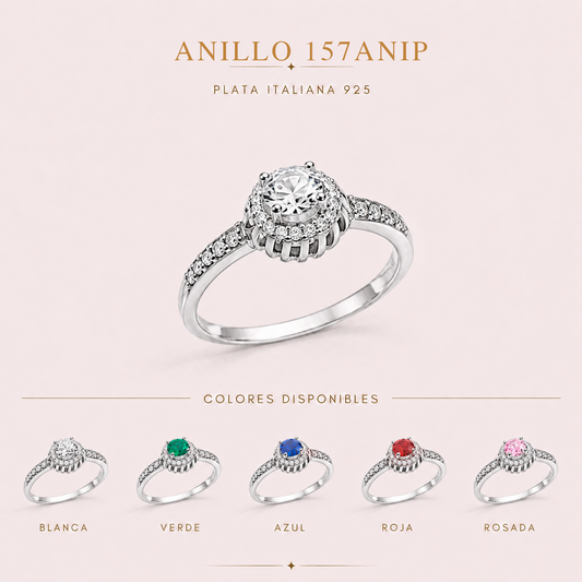 157ANIP ANILLO PLATA