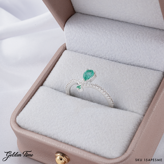 ANILLO CON ESMERALDA 15APESME