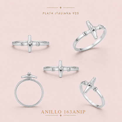 163ANIP ANILLO PLATA