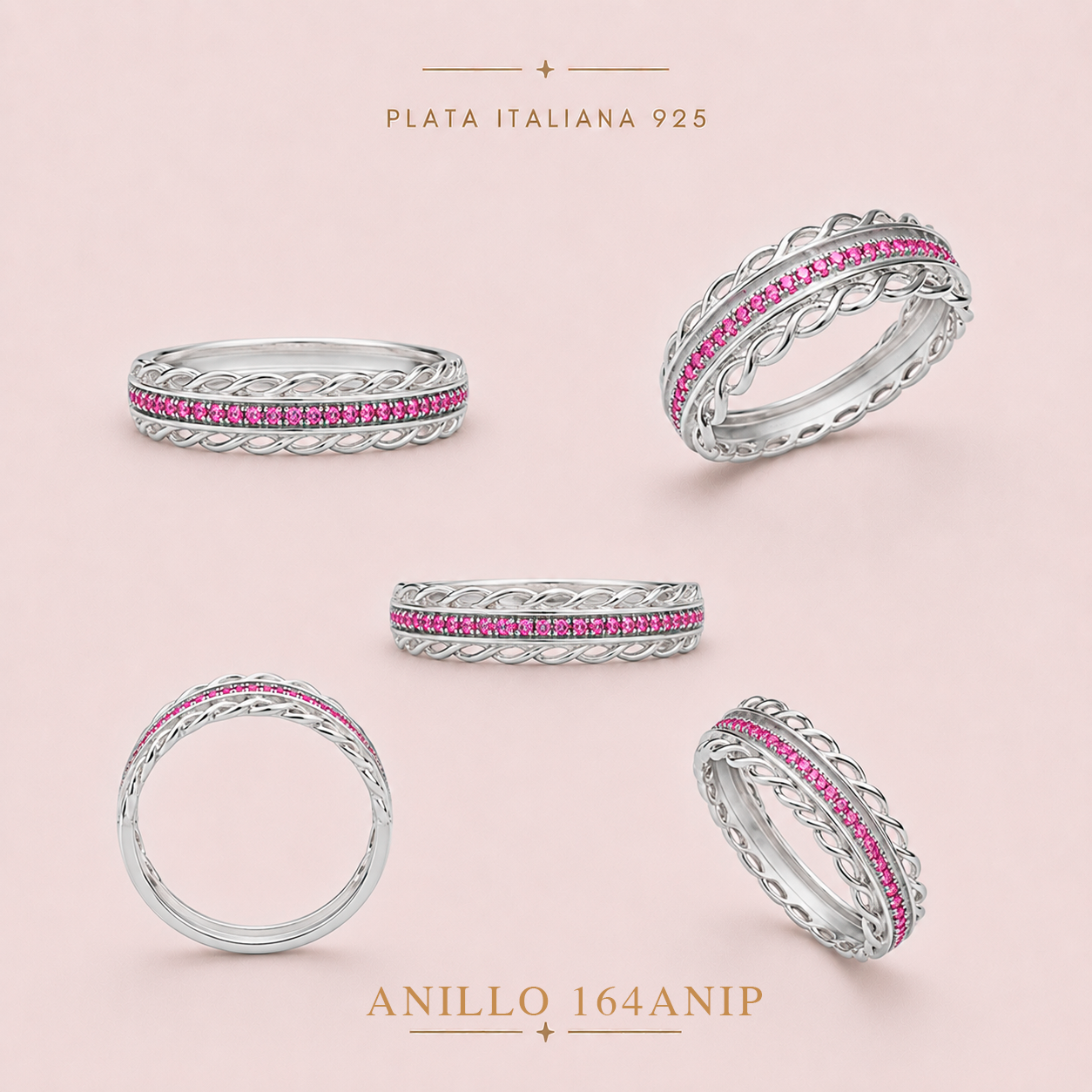 164ANIP ANILLO PLATA