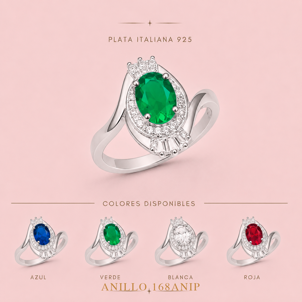 168ANIP ANILLO PLATA
