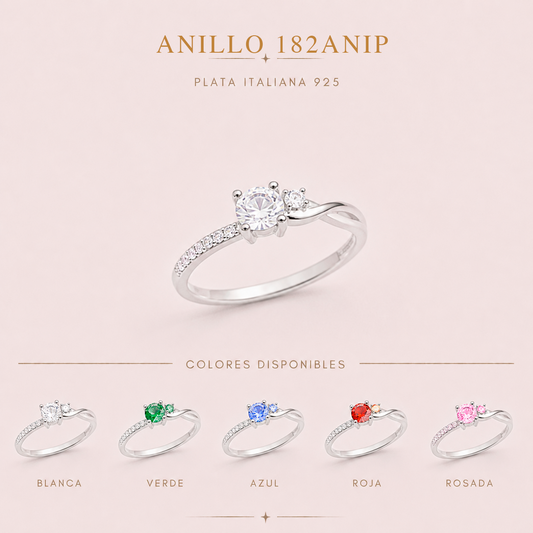 182ANIP ANILLO PLATA