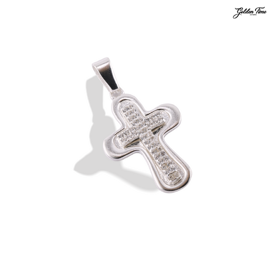 DIJE CRUZ CONTORNO RADIANTE