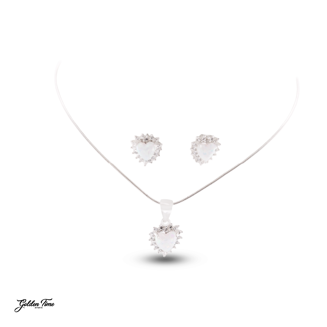 JUEGO CORAZÓN CRISTAL