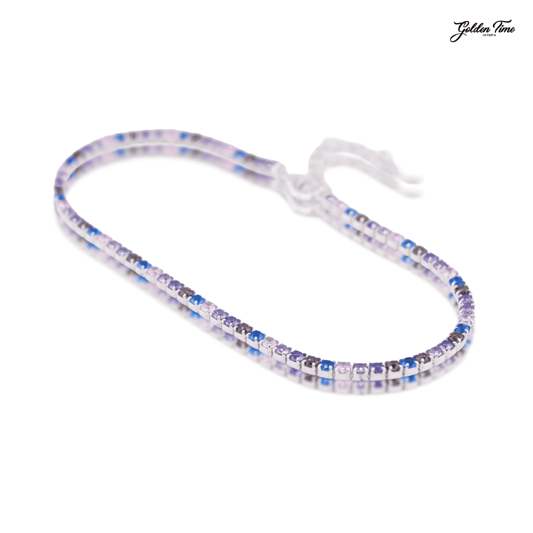 PULSERA TENNIS SAPPHIRE NIGHT
