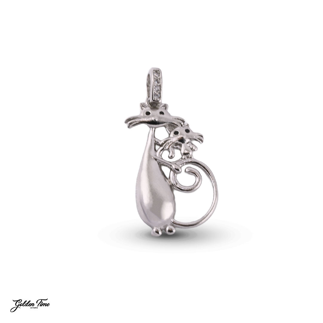 DIJE GATITOS "VÍNCULO ETERNO"
