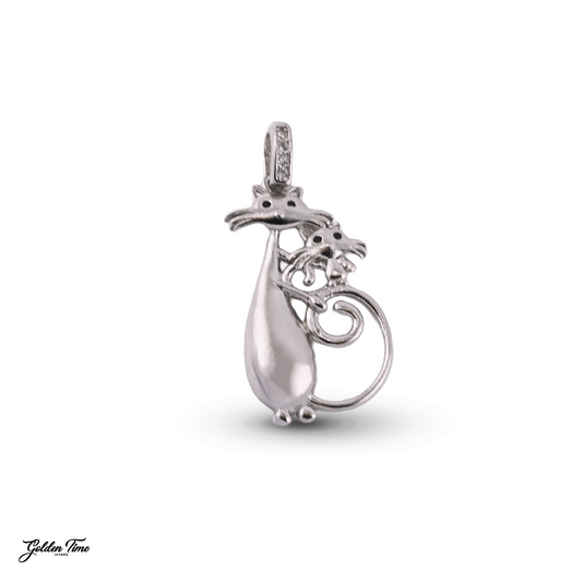 DIJE GATITOS "VÍNCULO ETERNO"