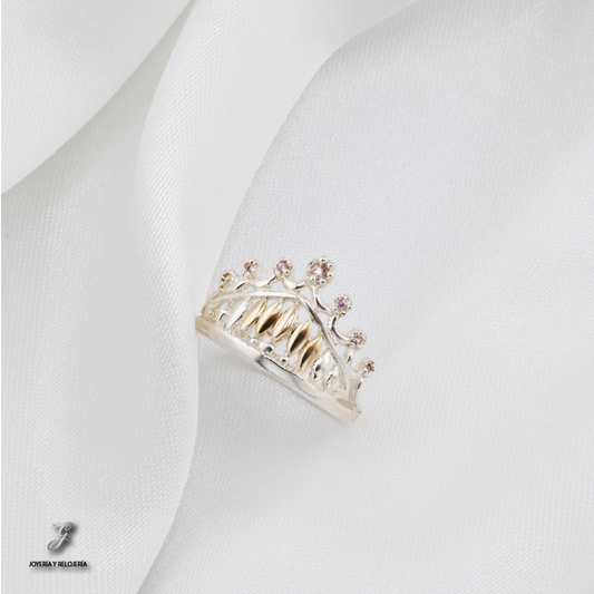 ANILLO CORONA VÍA LÁCTEA 15