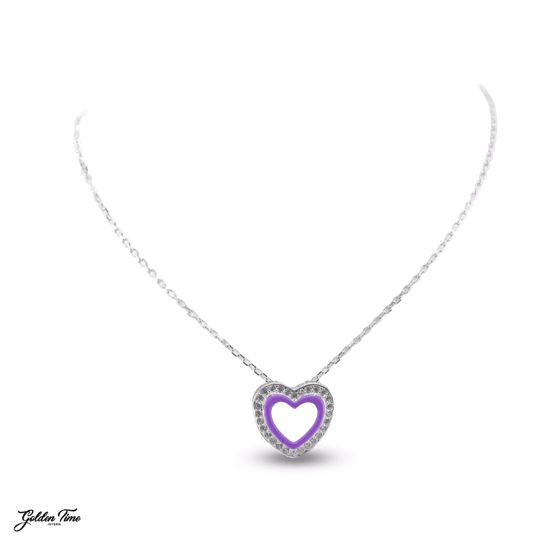 CADENA CORAZÓN VIBRANTE