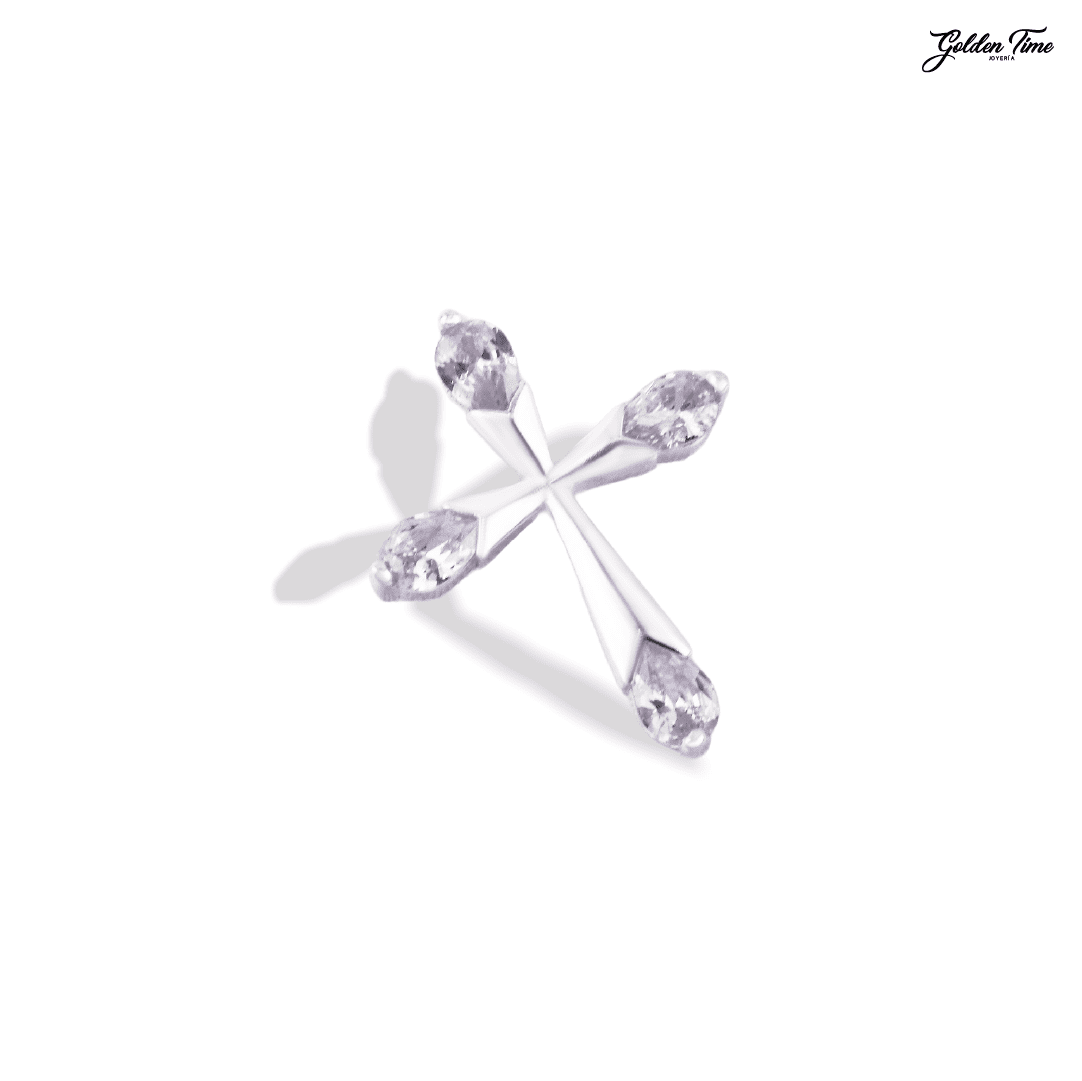 DIJE CRUZ RESPLANDOR DE AGUA