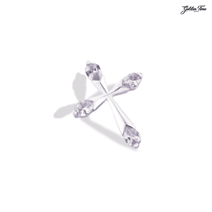 DIJE CRUZ RESPLANDOR DE AGUA