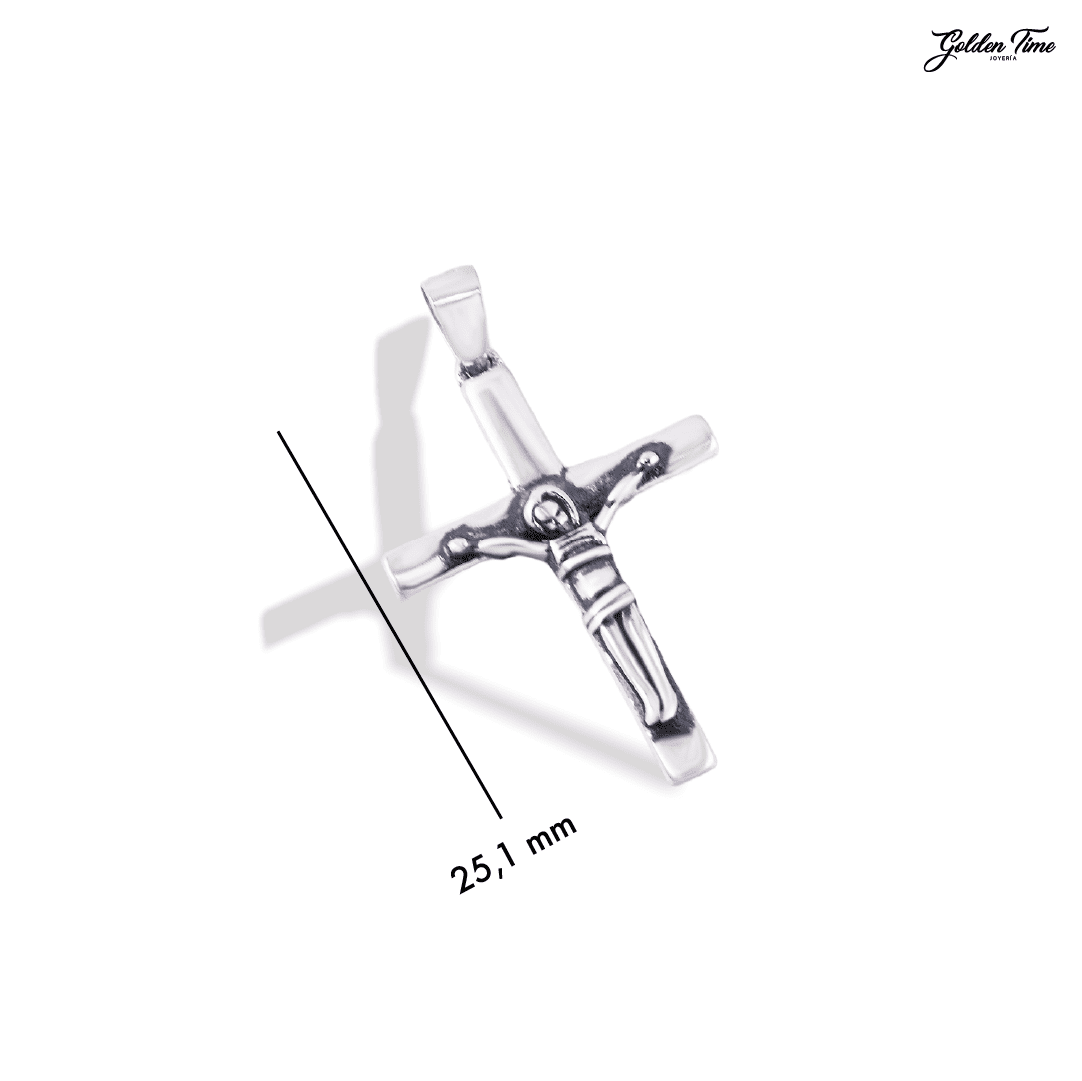 DIJE CRUZ DEL CALVARIO ANTIGUO