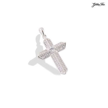 DIJE CRUZ CATEDRAL BRILLANTE