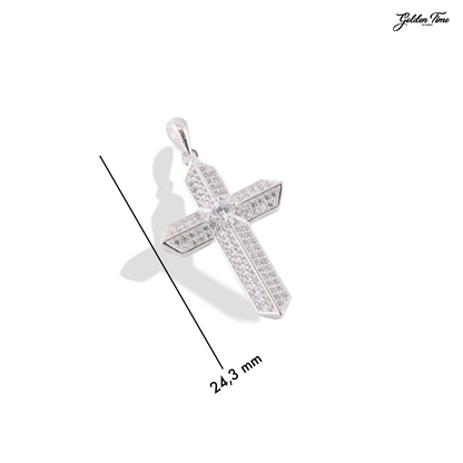 DIJE CRUZ CATEDRAL BRILLANTE