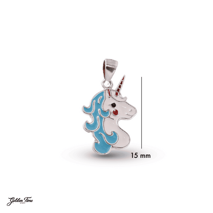 DIJE UNICORNIO MÁGICO ESMALTADO