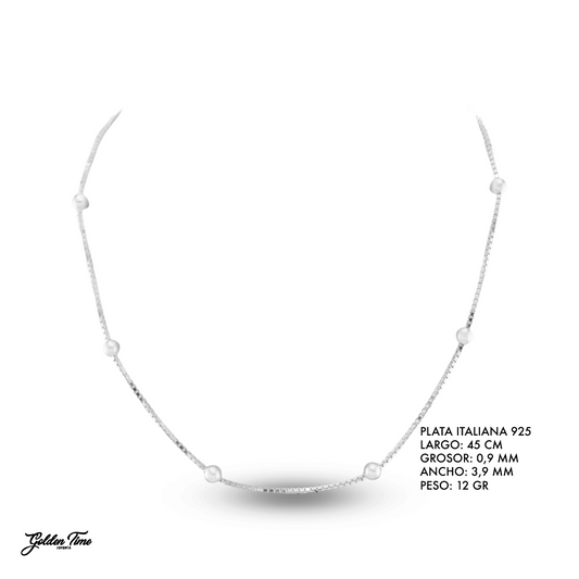 CADENA PARA ELLA 12gr/45cm