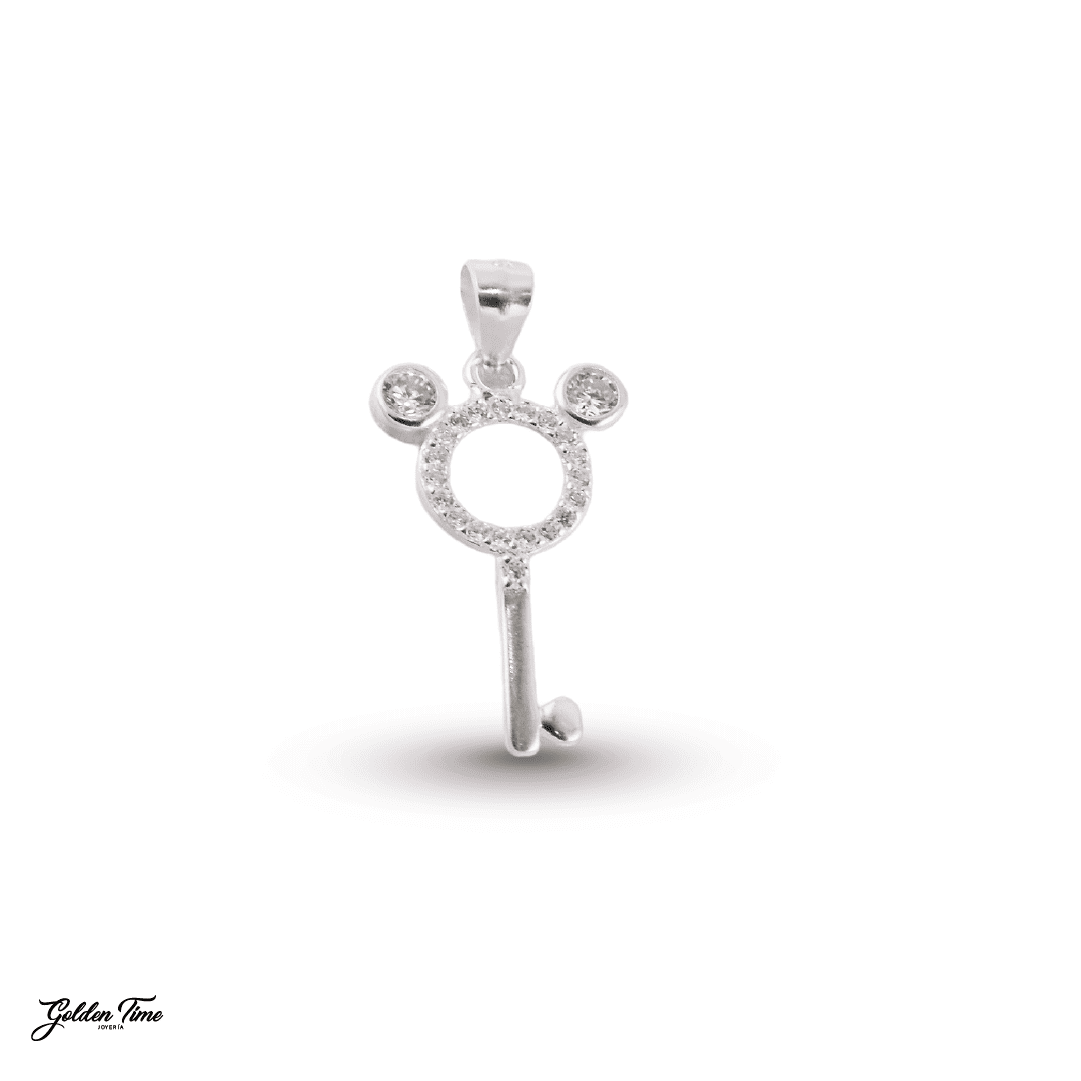 DIJE LLAVE MICKEY BRILLANTE