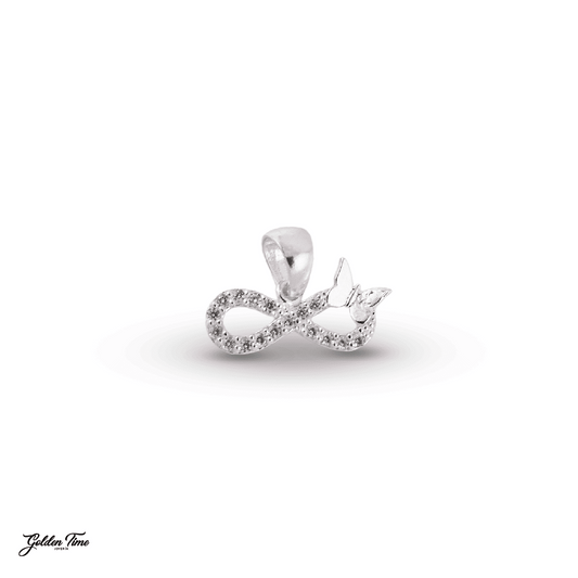 DIJE INFINITO CON MARIPOSA