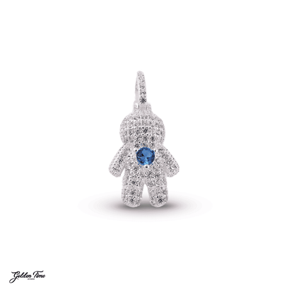 DIJE MUÑECO SNOWY "BLUE HEART"