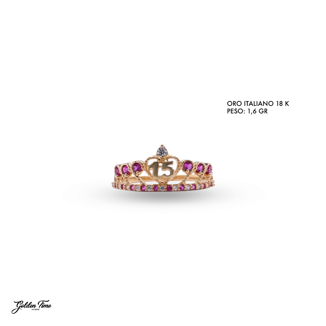 ANILLO QUINCE ROSÉ