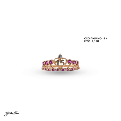 ANILLO QUINCE ROSÉ