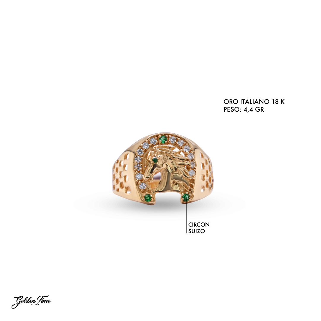 ANILLO HERRADURA REAL