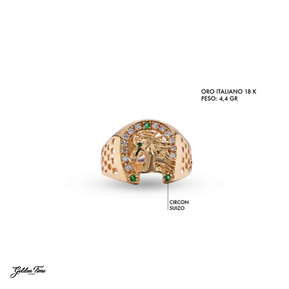 ANILLO HERRADURA REAL