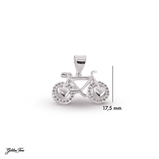 DIJE BICICLETA "RUTA DE AMOR"