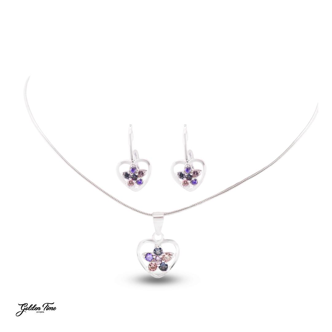 JUEGO FLOR CORAZÓN