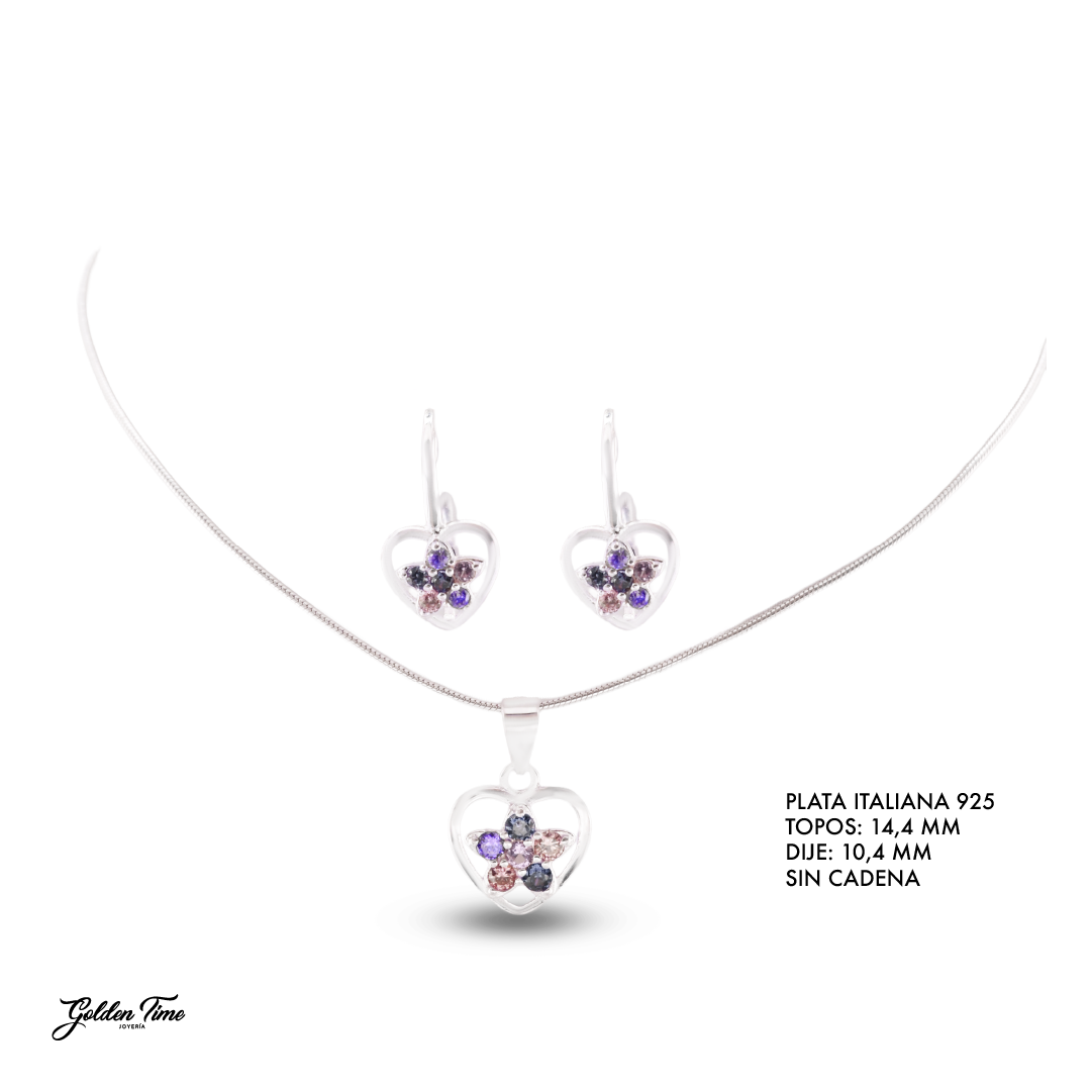 JUEGO FLOR CORAZÓN