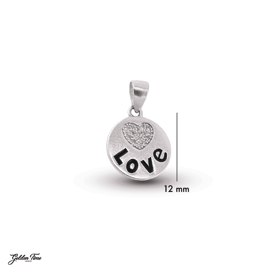 DIJE MEDALLA "LOVE & HEART"