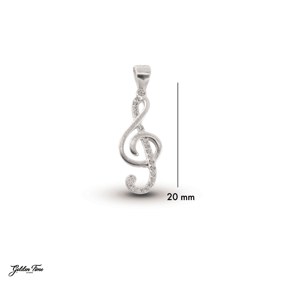 DIJE CLAVE DE SOL "MELODÍA INFINITA"