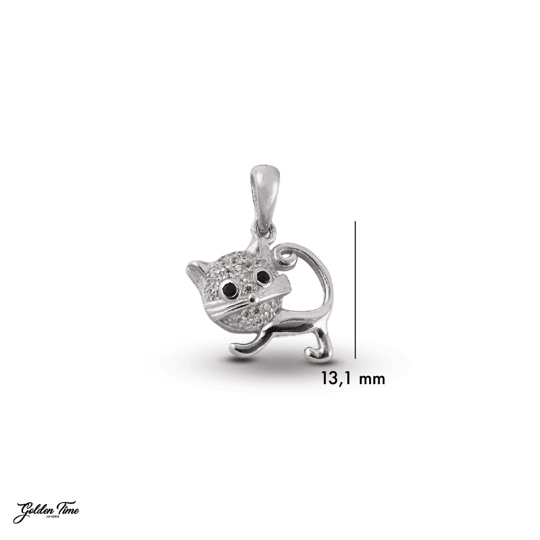 DIJE GATO "MIRADA RADIANTE"