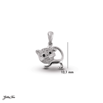 DIJE GATO "MIRADA RADIANTE"