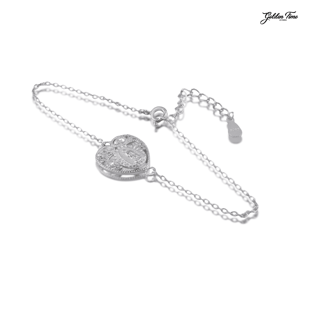 PULSERA GUADALUPE CORAZÓN