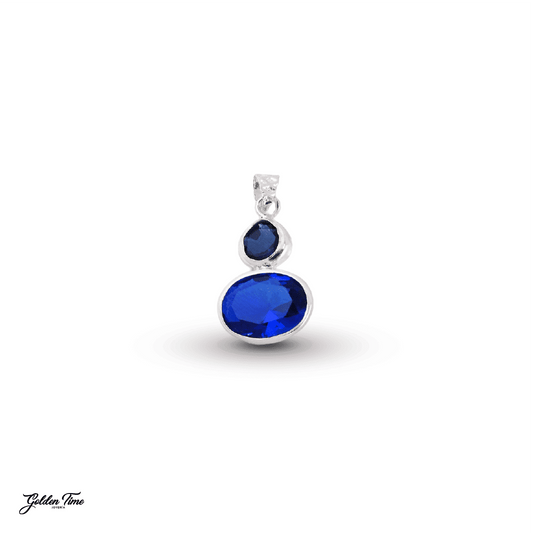DIJE DÚO AZUL PROFUNDO