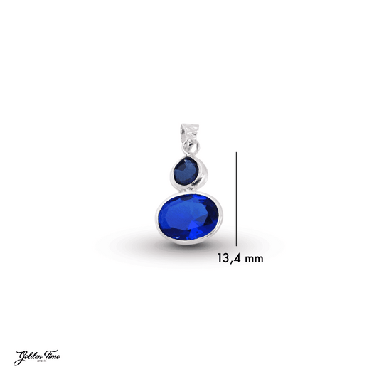 DIJE DÚO AZUL PROFUNDO