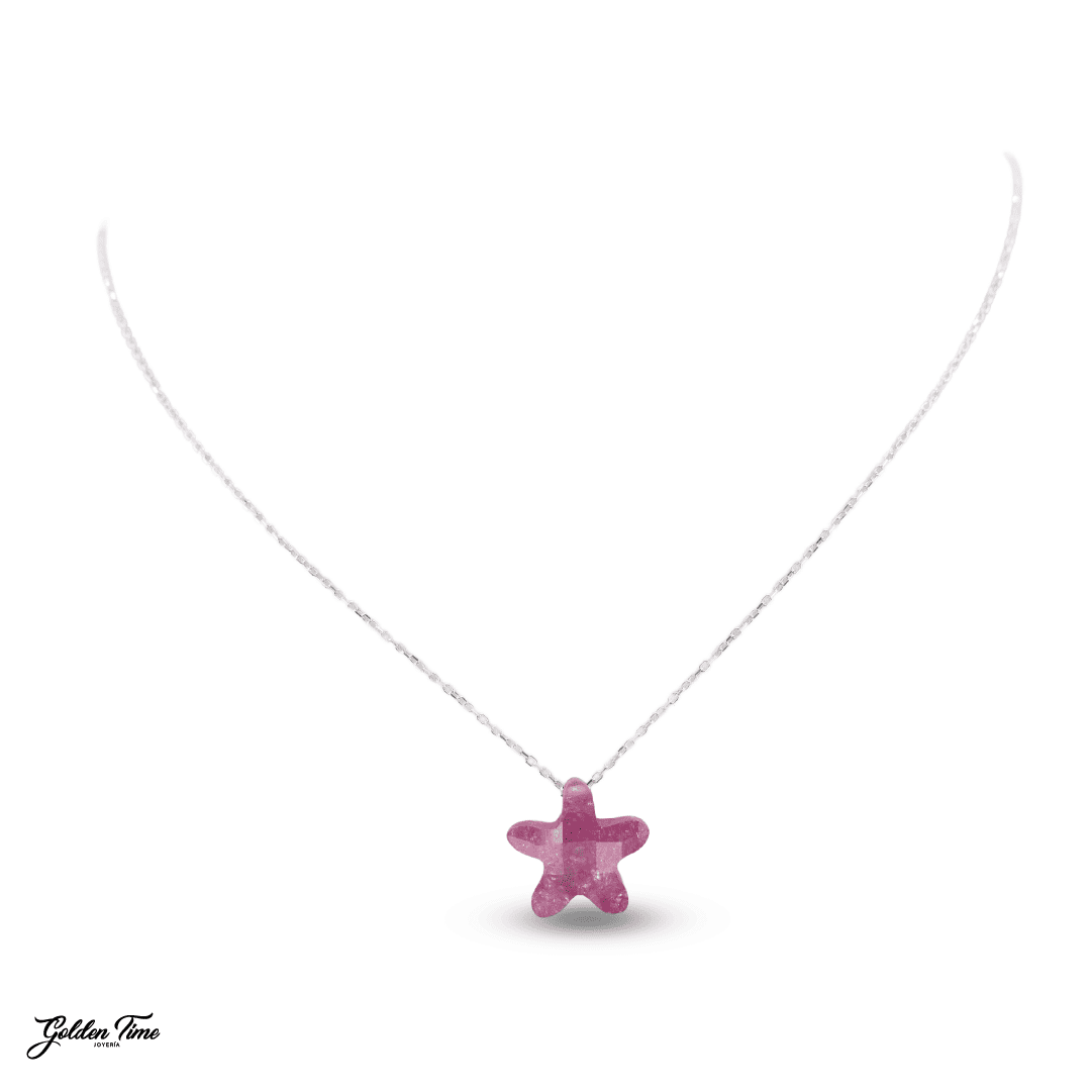 CADENA ESTRELLA CUARZO