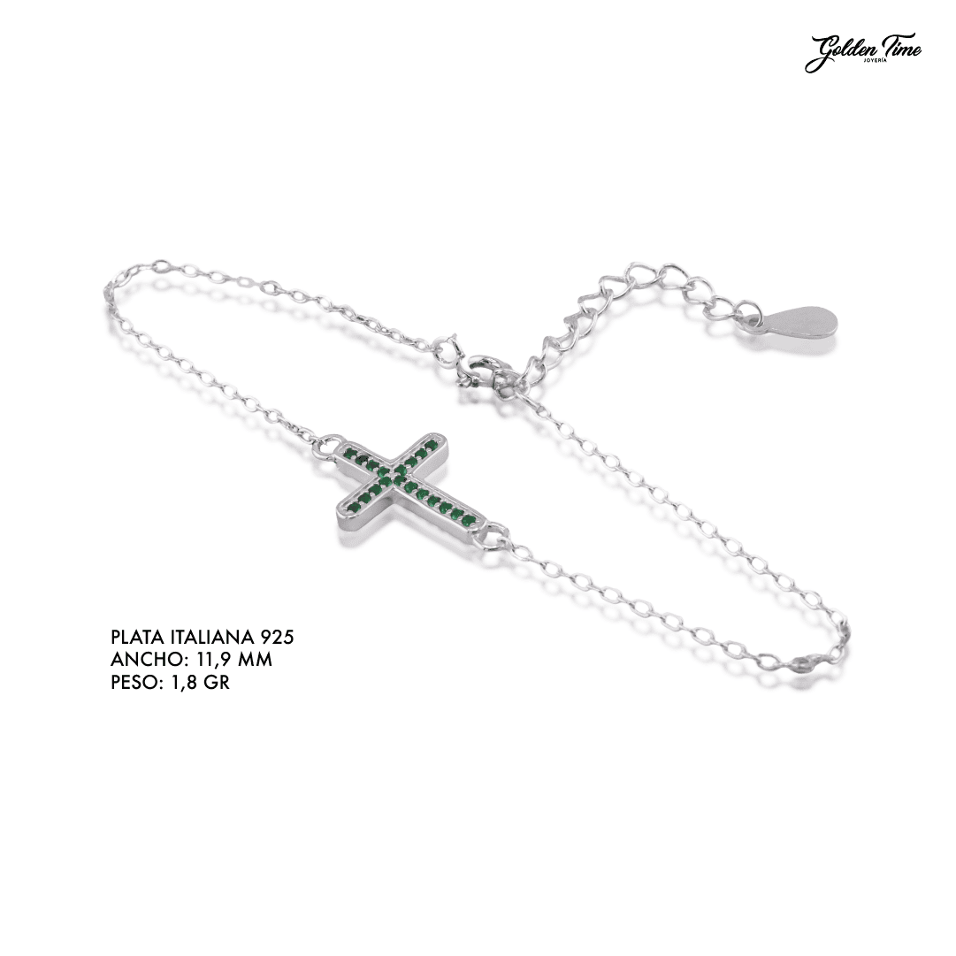 PULSERA CRUZ DÚO