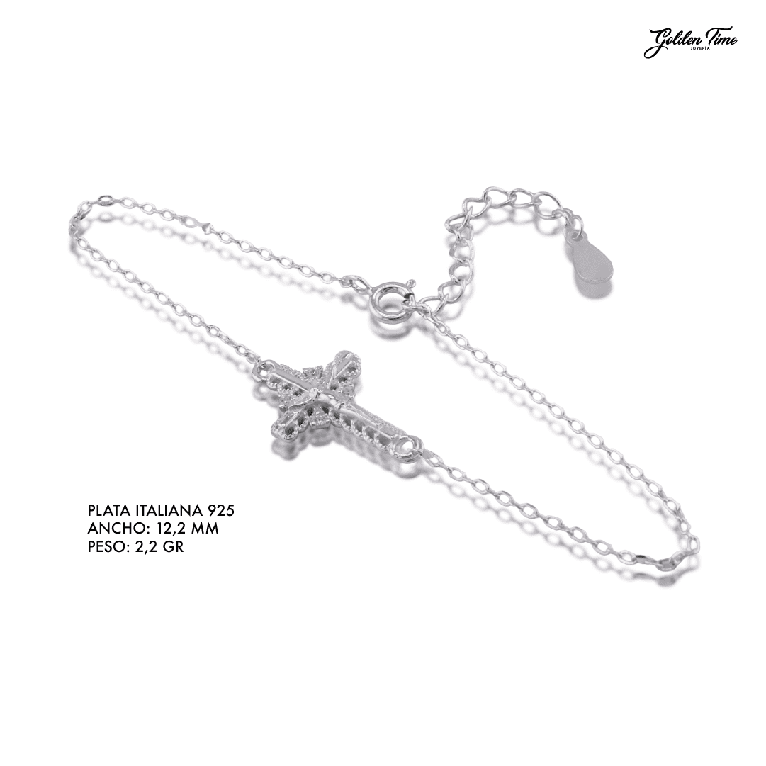 PULSERA CRUZ COLOR