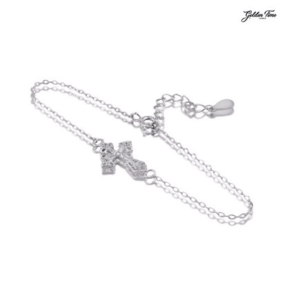 PULSERA CRUZ ÁUREA