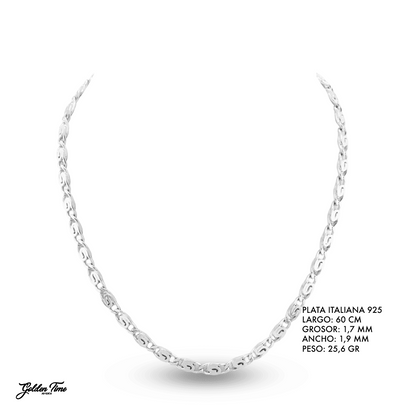 CADENA PARA ÉL 25.6gr/60cm