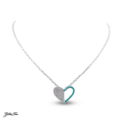 CADENA CORAZÓN DUAL ESSENCE