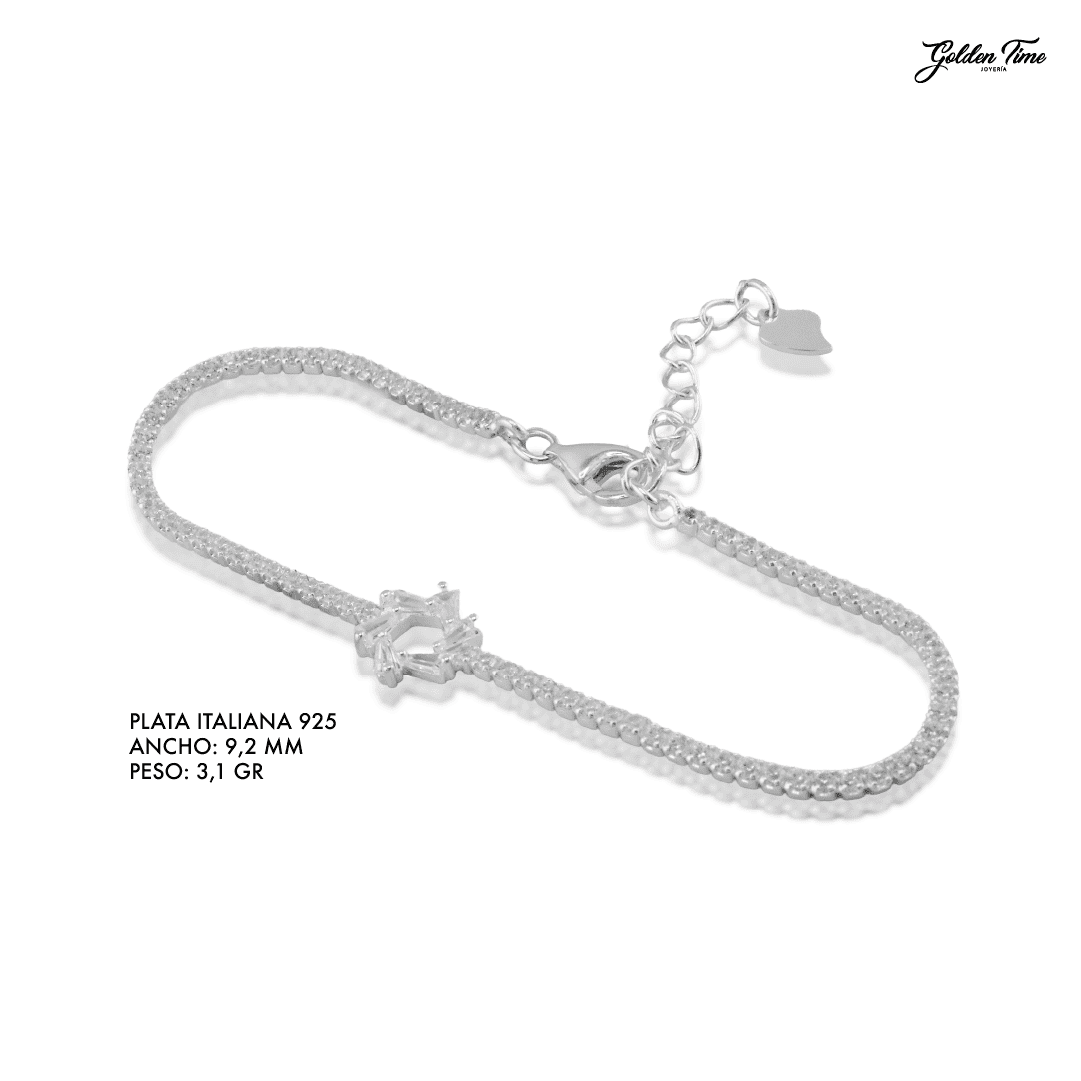 PULSERA CORAZÓN LUZ