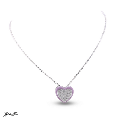 CADENA CORAZÓN INFINITO AMOR