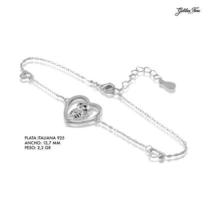 PULSERA I LOVE CAT