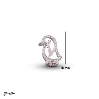 DIJE PINGÜINO EMPERADOR DE CRISTAL